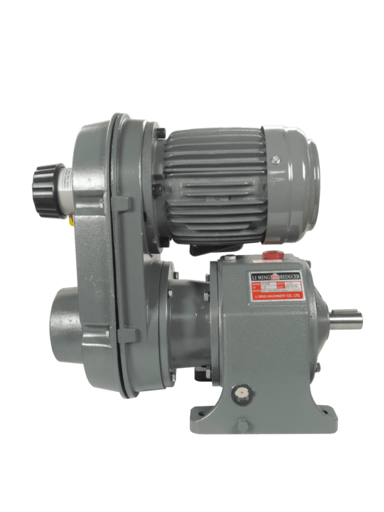 皮帶式齒輪無段變速機 Gear Reducer With Belt Variator