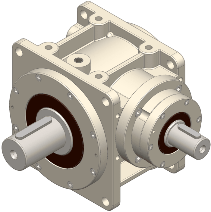 高精密戟齒輪減速機 High Precision Hypoid Gear Reducer