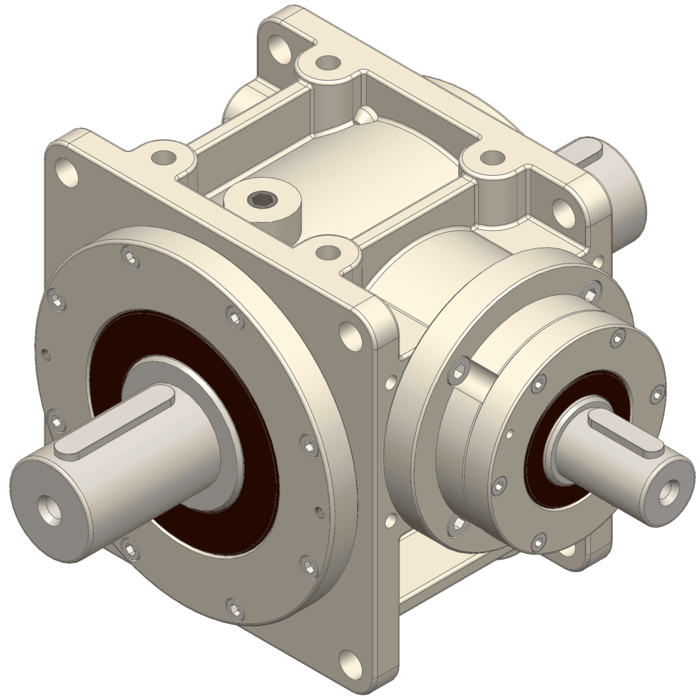 高精密戟齒輪減速機 High Precision Hypoid Gear Reducer