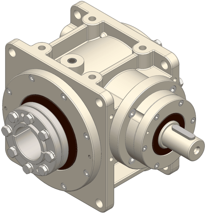 高精密戟齒輪減速機 High Precision Hypoid Gear Reducer