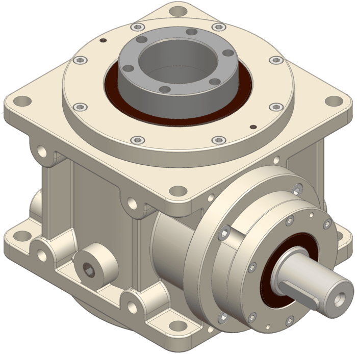 高精密戟齒輪減速機 High Precision Hypoid Gear Reducer