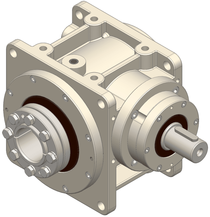 高精密戟齒輪減速機 High Precision Hypoid Gear Reducer